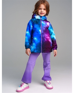 Куртка текстильная с полиуретановым покрытием для девочек (ветровка) Playtoday kids