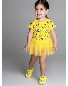 Платье-боди детское трикотажное для девочек Playtoday newborn-baby