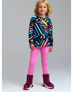 Термокомплект трикотажный для девочек: брюки, толстовка для эпизодического использования Playtoday kids