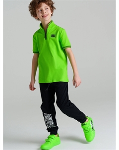 Сорочка трикотажная с воротником поло для мальчиков Playtoday tween