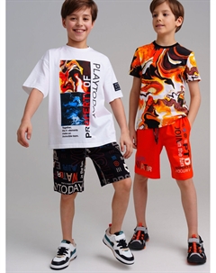 Шорты трикотажные для мальчиков, 2 шт в комплекте Playtoday tween