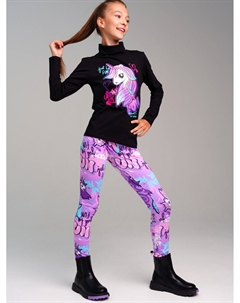 Брюки трикотажные для девочек (легинсы) Playtoday tween