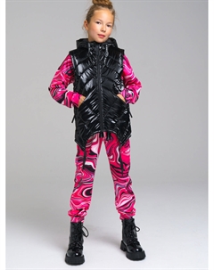 Жилет текстильный с полиуретановым покрытием для девочек Playtoday tween