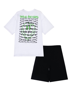 Комплект трикотажный для мальчиков: фуфайка (футболка), шорты Playtoday tween