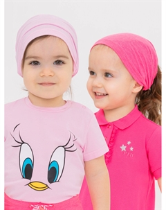 Бандана трикотажная для девочек, 2 шт. в комплекте Playtoday baby