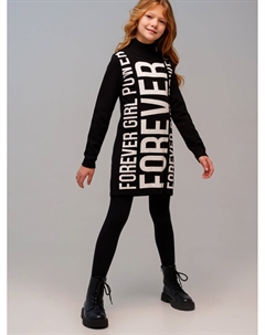 Платье трикотажное для девочек Playtoday tween