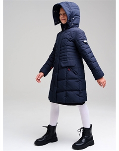 Пальто текстильное с полиуретановым покрытием для девочек School by playtoday