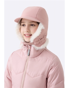 Детская шапка-ушанка Kurkku Розовая Lassie