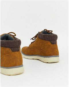Светло коричневые ботинки Burton menswear
