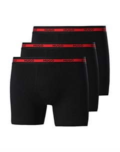 Мужские трусы Logo-Waistband Boxer Briefs 3-Pack Hugo