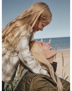 Рубашка в клетку детская Sela