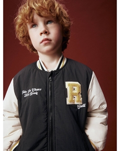 Бомбер в стиле преппи для мальчиков Sela