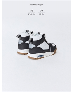 Комбинированные высокие кеды детские Sela