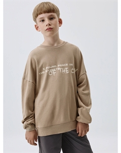 Свитшот оверсайз с принтом детский Sela