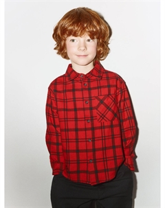 Фланелевая рубашка в клетку для мальчиков Sela