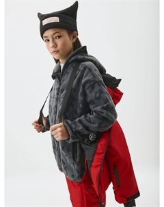 Горнолыжная куртка из технологичной мембраны с лямками для девочек Sela