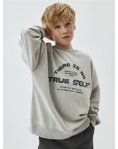 Свитшот оверсайз с принтом детский Sela