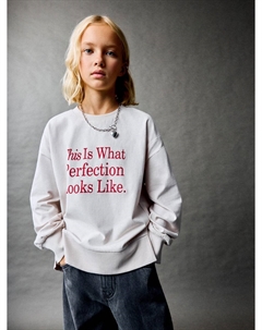 Свитшот с принтом для девочек Sela