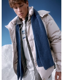 Длинный вязаный шарф Sela