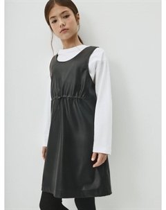 Сарафан из экокожи для девочек Sela