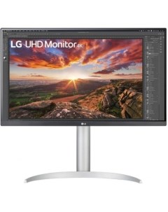 Монитор 27" UltraFine 27UP850N-W черный IPS (27UP850N-W.ARUZ) Lg