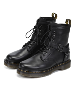 Черные ботинки из гладкой кожи Respect