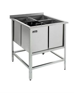 Ванна моечная для мойки яиц сварная ВМЯБ/1-53/53 Кобор