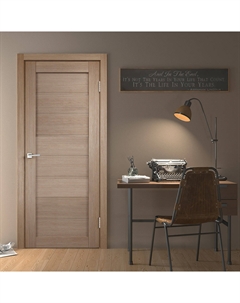 Дверь межкомнатная Interi 11 700х2000 мм финишпленка 3D бруно глухая Velldoris