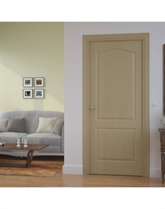 Дверь межкомнатная Палитра 800х2000 мм финишпленка дуб светлый глухая Sd