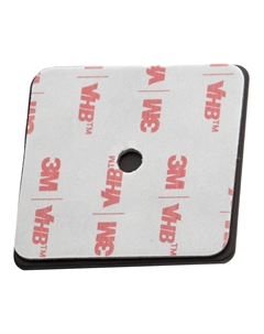 Крючок для ванной Fixsen Practica одинарный самоклеящийся металл черный (2 шт.) (FX-560A)