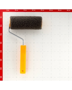 Валик нейлон 180 мм d48 мм ворс 20 мм для шпатлевки с ручкой Hardy