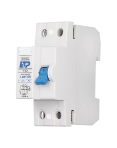 УЗО DLF362 40А 1P+N тип AC 300 мА 4,5 кА компактное (18029) Etp