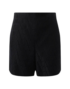 Шорты из шерсти и шелка Valentino