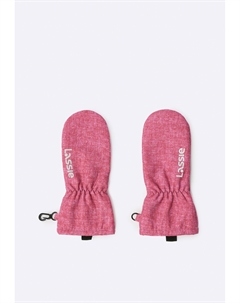 Детские варежки из материала Softshell Osaten Розовые Lassie