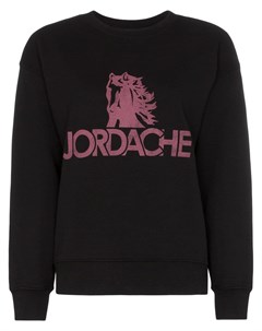 Толстовка с круглым вырезом и логотипом Jordache