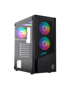 Корпус MSI PAG SHIELD 200L Longling II, Mid-Tower, черный Msi