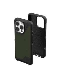 Чехол UAG Metropolis LT для iPhone 16 Pro с MagSafe, Kevlar Olive Uag