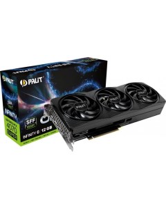 Видеокарта PCI-E GeForce RTX 4070 SUPER INFINITY 3 OC (NED407ST19K9-1043S) 12GB GDDR6X 192bit 5nm 1980/21000MHz HDMI/3*DP Palit