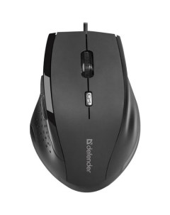 Мышь проводная Accura MM-362, оптическая, USB, 1600dpi, черный Defender