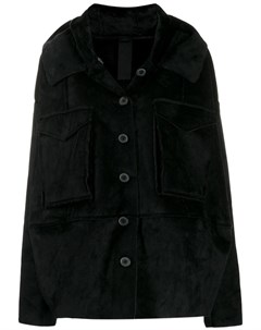 Rundholz black label двусторонняя куртка с капюшоном s черный Rundholz black label