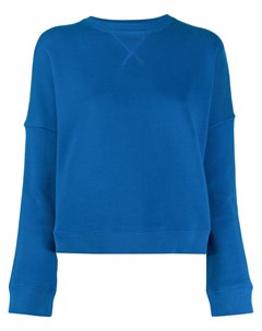 Ymc укороченный свитер l синий Ymc