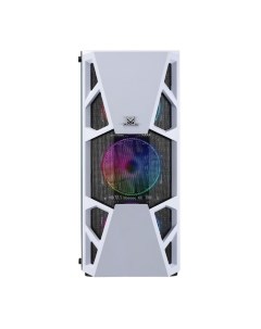 Компьютерный корпус Formula CL-3303W RGB белый без БП ATX 6x120mm 2xUSB2.0 1xUSB3.0 audio bott PSU