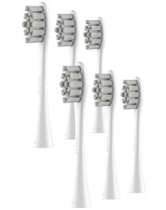 Комплект насадок для электрической зубной щетки P1S12 W06, 6 шт, белый, для чувствительных десен (6970810552263) Oclean