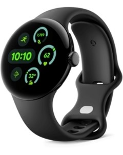 Умные часы Google Pixel Watch 3 41mm Wi-Fi Matte Black/Obsidian Band