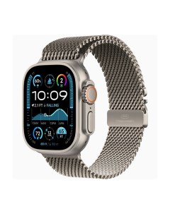 Умные часы Apple Watch Ultra 2, 49 мм, GPS+Cellular, Natural Titanium Case/Natural Titanium Milanese Loop, S