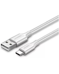 Кабель USB(Am)-USB Type-C(M), быстрая зарядка, 3А, 2 м, белый, UGREEN US287 (60123) Ugreen
