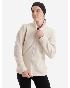 Толстовка женская на молнии флисовая кофта, Белый Pointhit