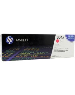 Картридж лазерный HP 304A/CC533A, пурпурный, 2800 страниц, оригинальный для Color LaserJet CP2025 / CM2320nf / CM2320fxi / CP2025n / CP2025dn Hp