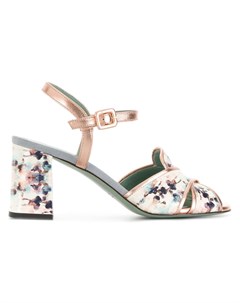Paola d arcano туфли с цветочным принтом 40 белый Paola d'arcano