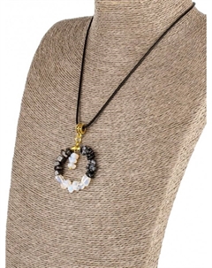 Колье оберег Бусики-колечки